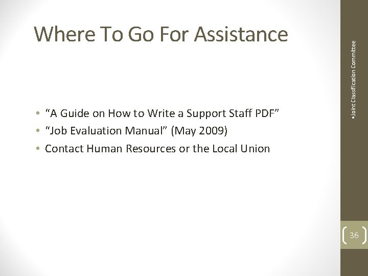  • “A Guide on How to Write a Support Staff PDF” • “Job