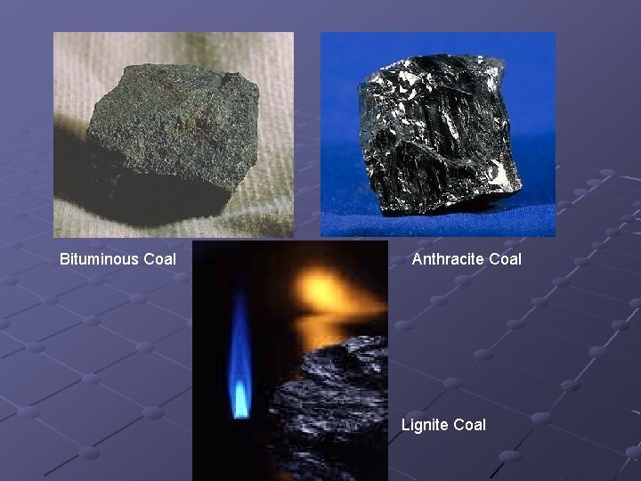 Bituminous Coal Anthracite Coal Lignite Coal 