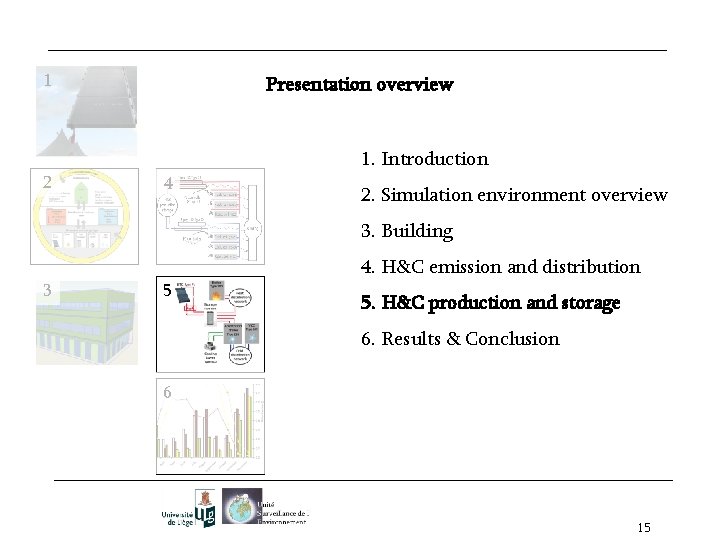 1 2 Presentation overview 1. Introduction 4 2. Simulation environment overview 3. Building 3