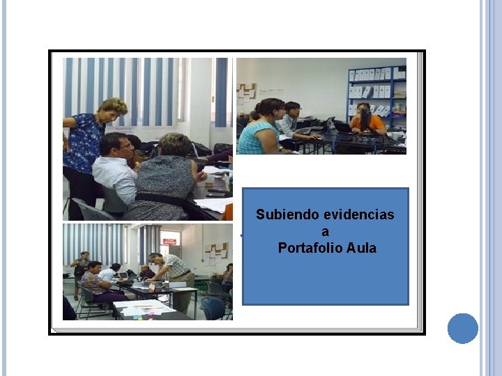 Subiendo evidencias a Portafolio Aula 