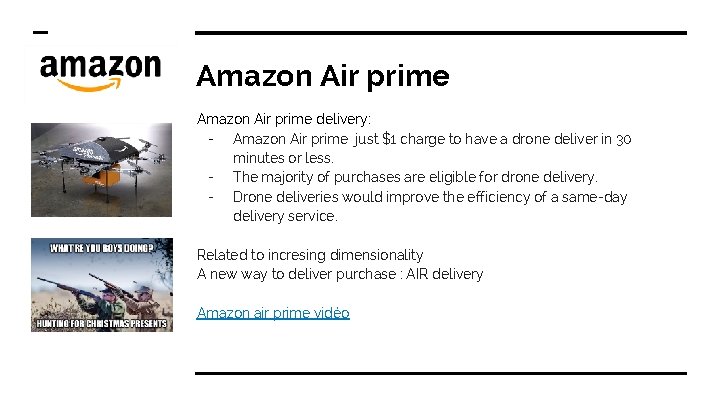 Amazon Air prime delivery: - Amazon Air prime just $1 charge to have a