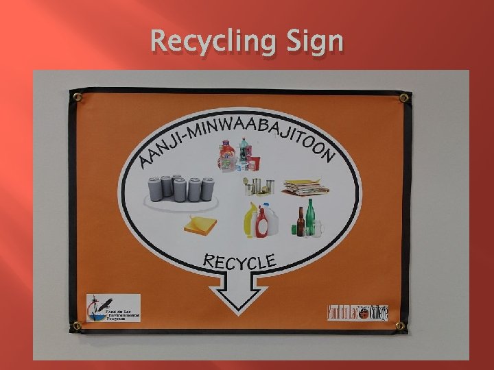 Recycling Sign 