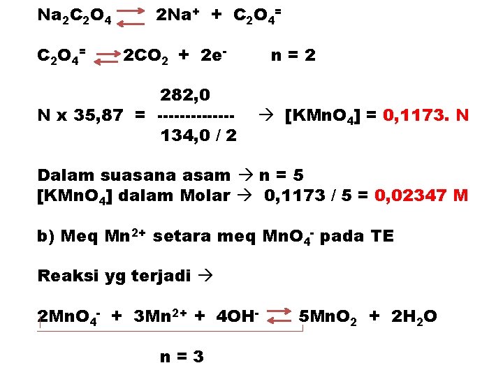 Na 2 C 2 O 4 C 2 O 4 = 2 Na+ +