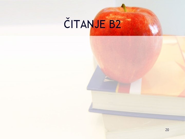 ČITANJE B 2 20 