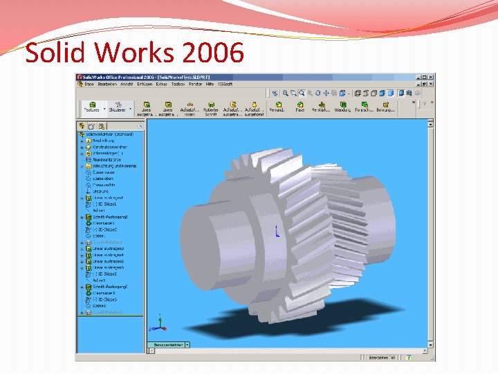 Solid Works 2006 
