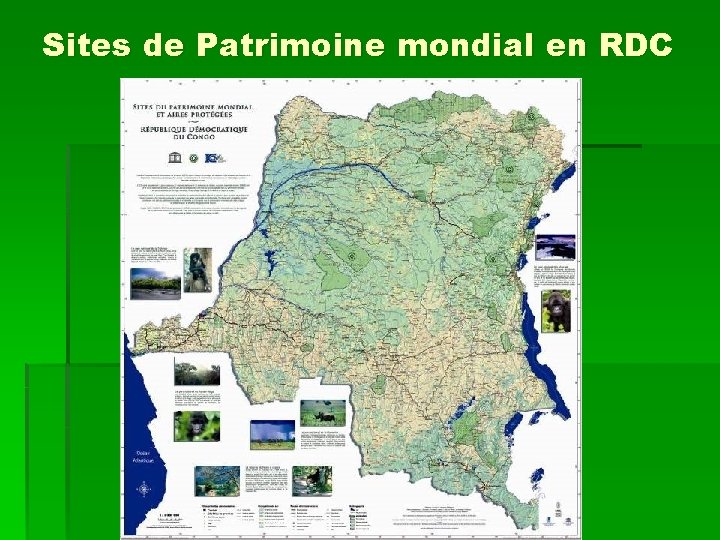 Sites de Patrimoine mondial en RDC 