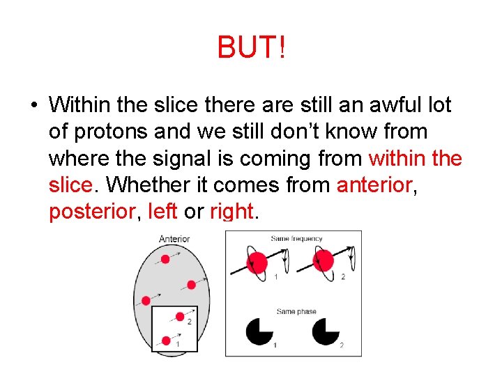 BUT! • Within the slice there are still an awful lot of protons and