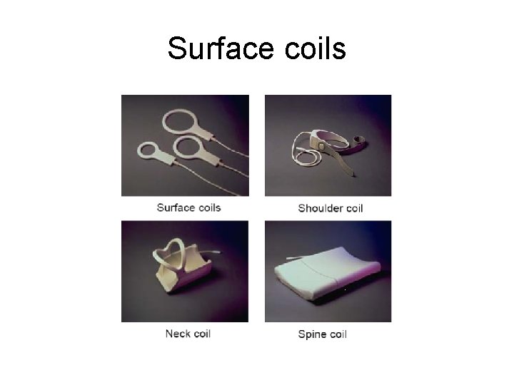 Surface coils 