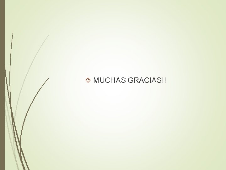  MUCHAS GRACIAS!! 