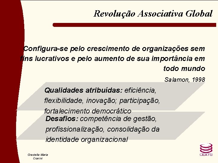 Revolução Associativa Global Configura-se pelo crescimento de organizações sem fins lucrativos e pelo aumento