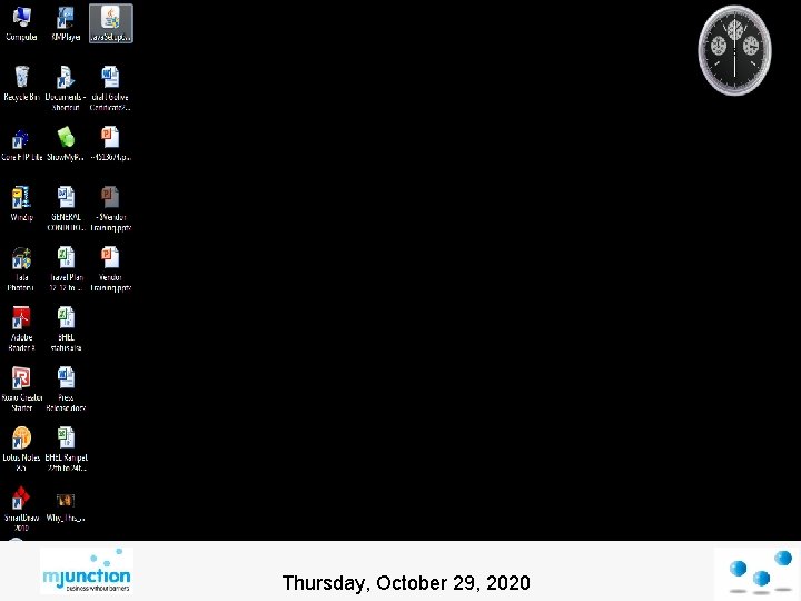 Thursday, October 29, 2020 