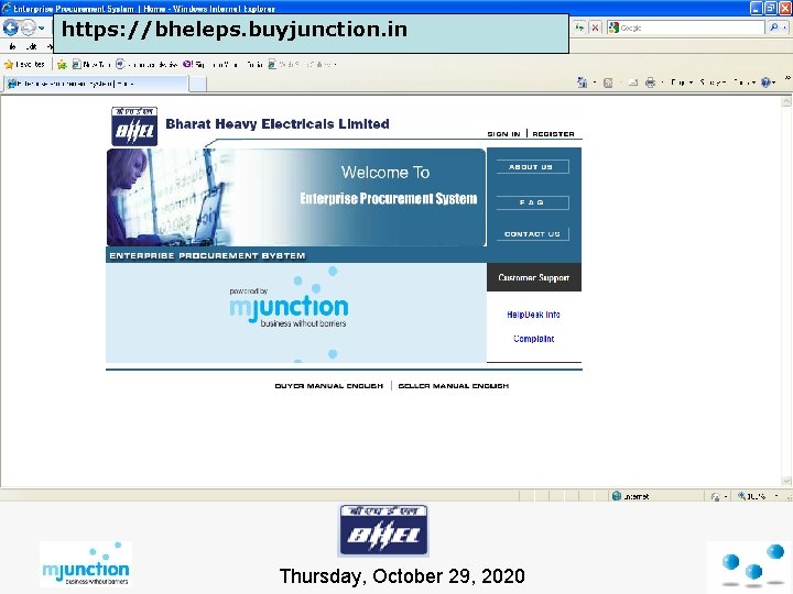 https: //bheleps. buyjunction. in Thursday, October 29, 2020 
