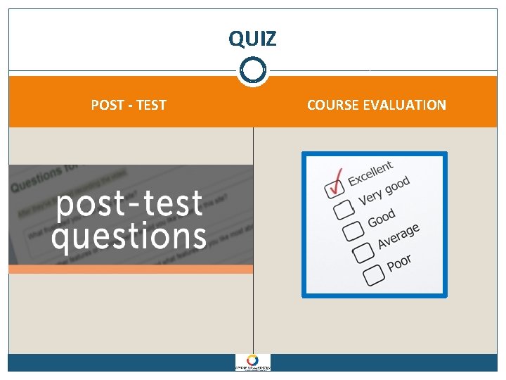 QUIZ POST - TEST COURSE EVALUATION 