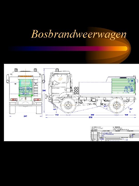 Bosbrandweerwagen 