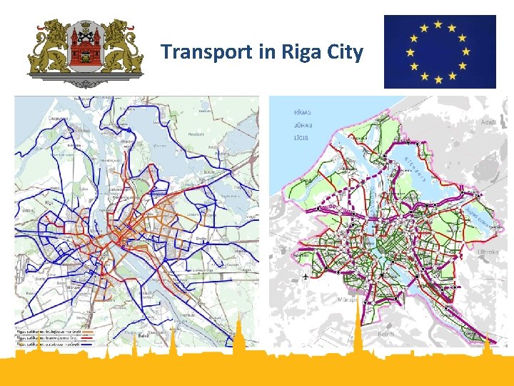 Transport in Riga City 