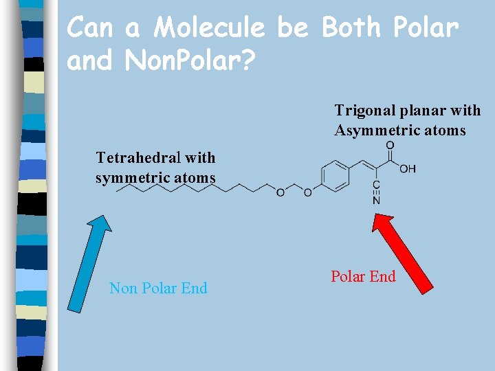 Can a Molecule be Both Polar and Non. Polar? Trigonal planar with Asymmetric atoms