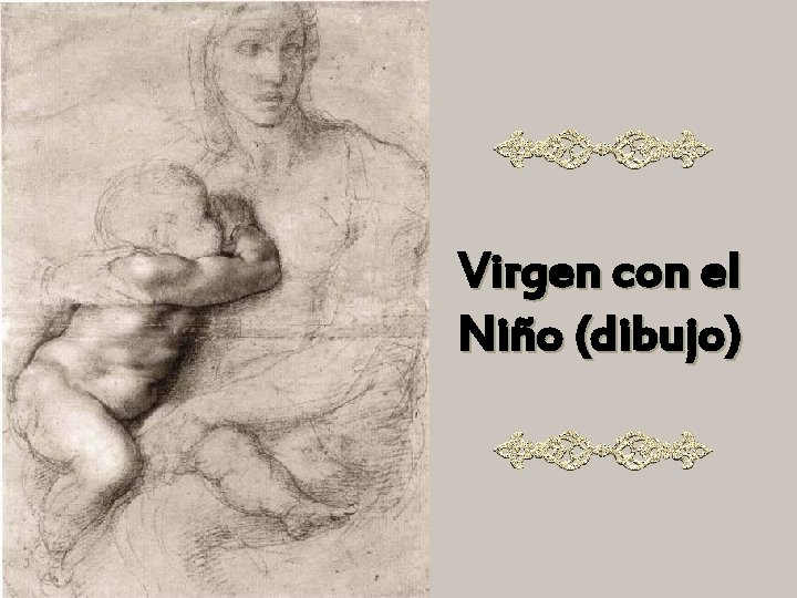 Virgen con el Niño (dibujo) 