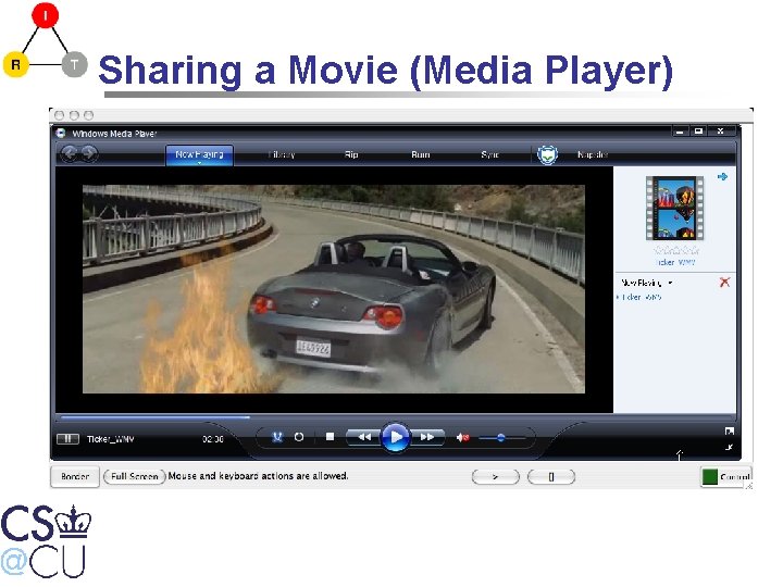 Sharing a Movie (Media Player) 