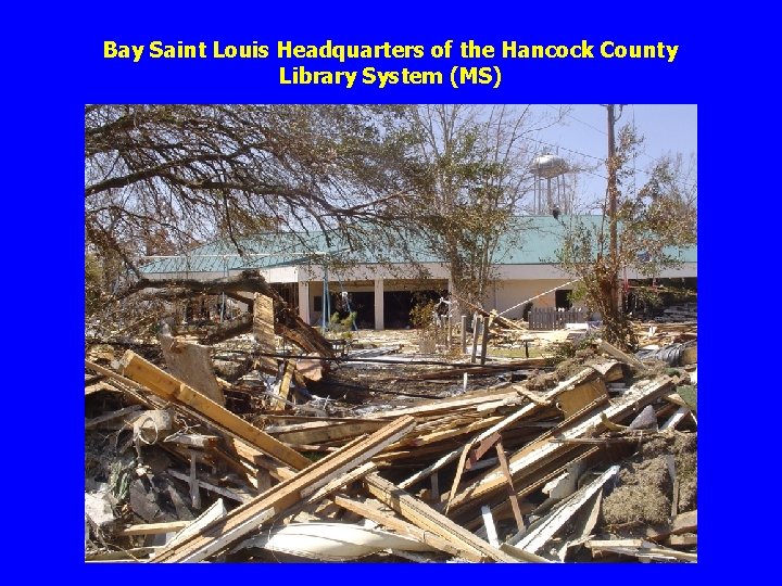 Bay Saint Louis Headquarters of the Hancock County Library System (MS) 