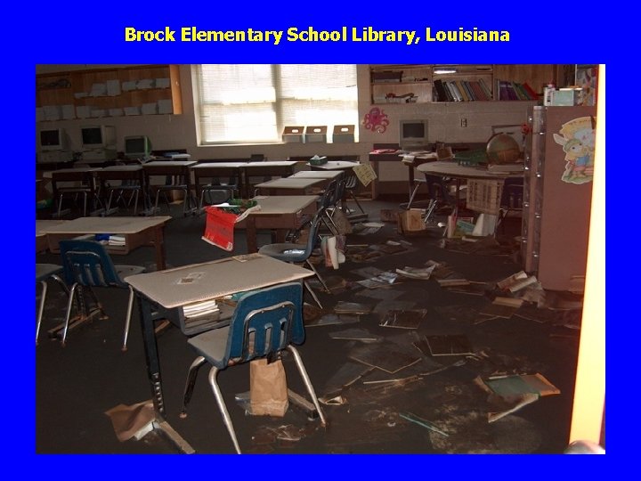 Brock Elementary School Library, Louisiana 