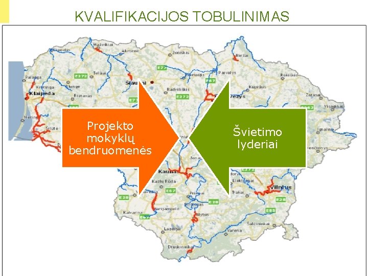 KVALIFIKACIJOS TOBULINIMAS Projekto mokyklų bendruomenės Švietimo lyderiai 2014 balandžio 7 d. , Vilnius 