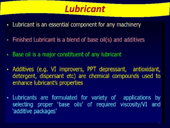 Lubricant 2 