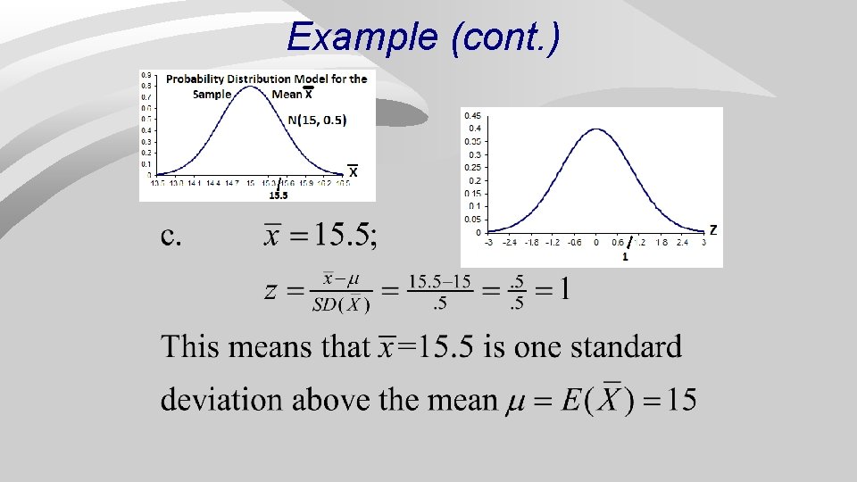 Example (cont. ) 