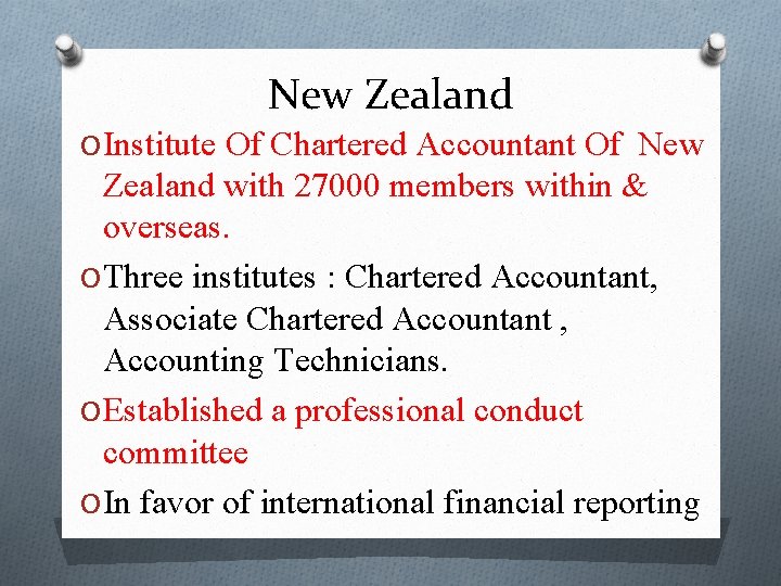 New Zealand O Institute Of Chartered Accountant Of New Zealand with 27000 members within