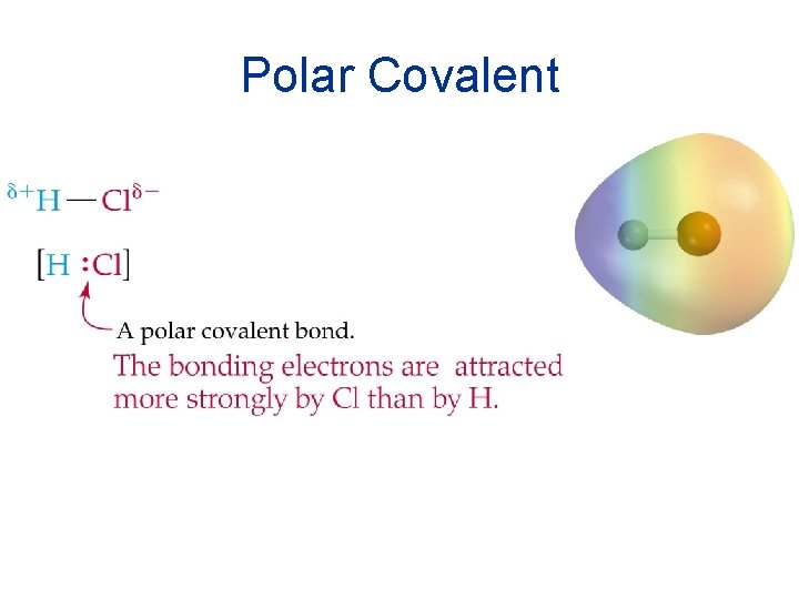 Polar Covalent 