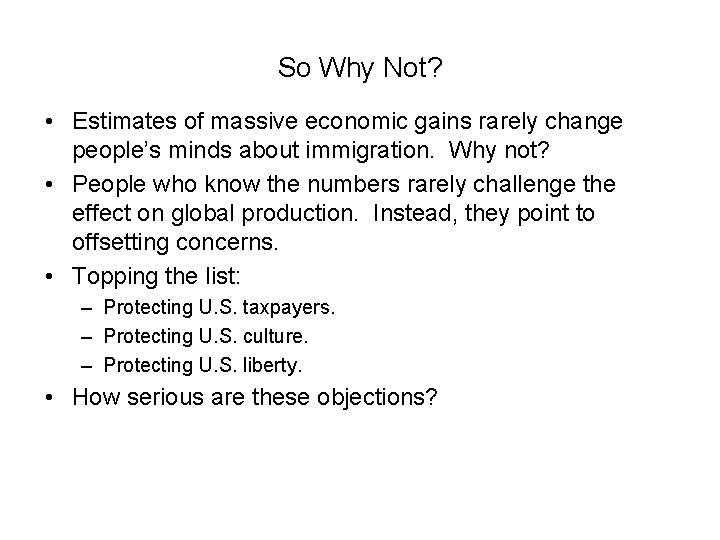 Open Borders The Science and Ethics of Immigration