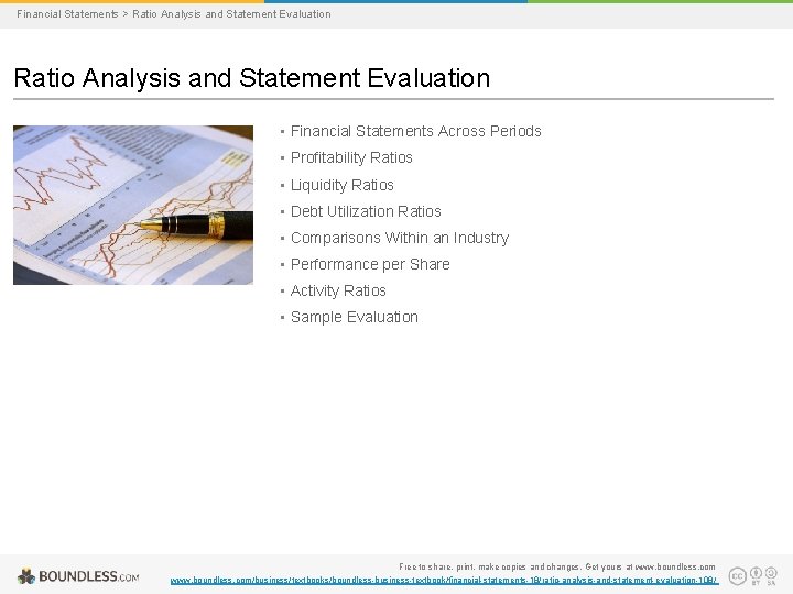 Financial Statements > Ratio Analysis and Statement Evaluation • Financial Statements Across Periods •