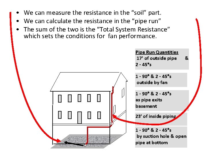  • We can measure the resistance in the “soil” part. • We can