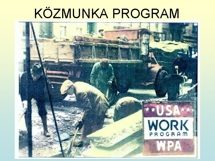 KÖZMUNKA PROGRAM 