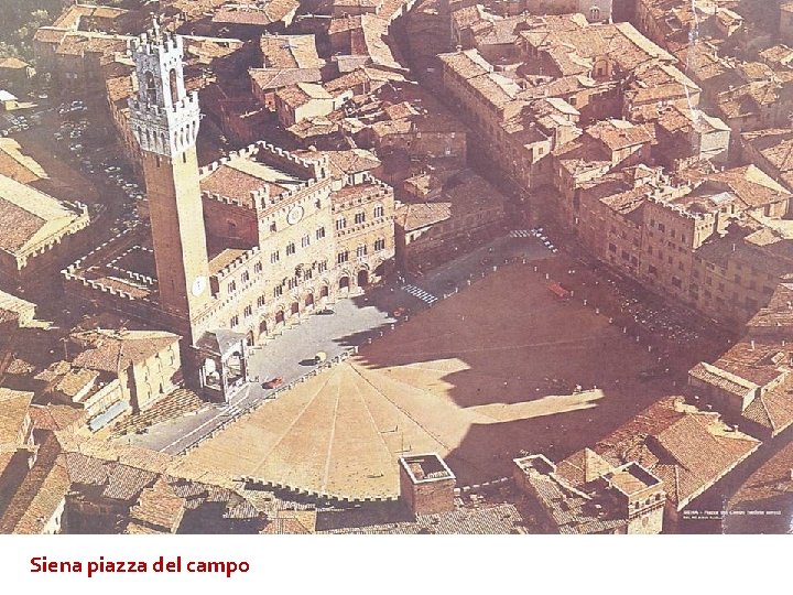 Siena piazza del campo 