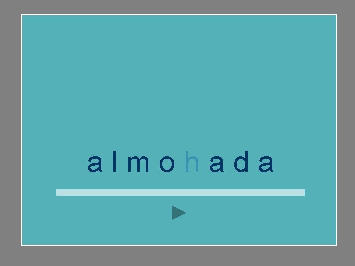 almohada 