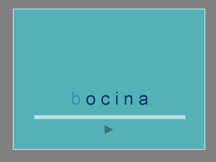 bocina 