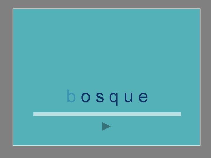 bosque 
