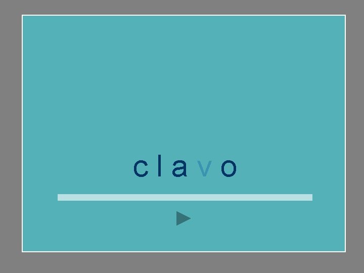 clavo 