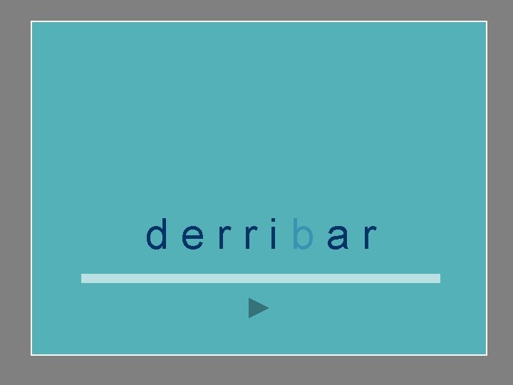derribar 