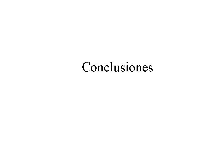 Conclusiones 