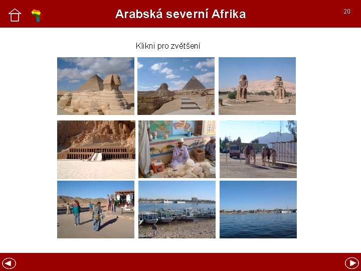 Arabská severní Afrika Klikni pro zvětšení 20 