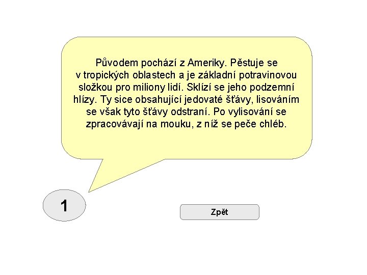 Původem pochází z Ameriky. Pěstuje se v tropických oblastech a je základní potravinovou složkou