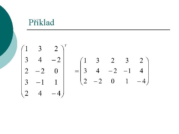 Příklad 