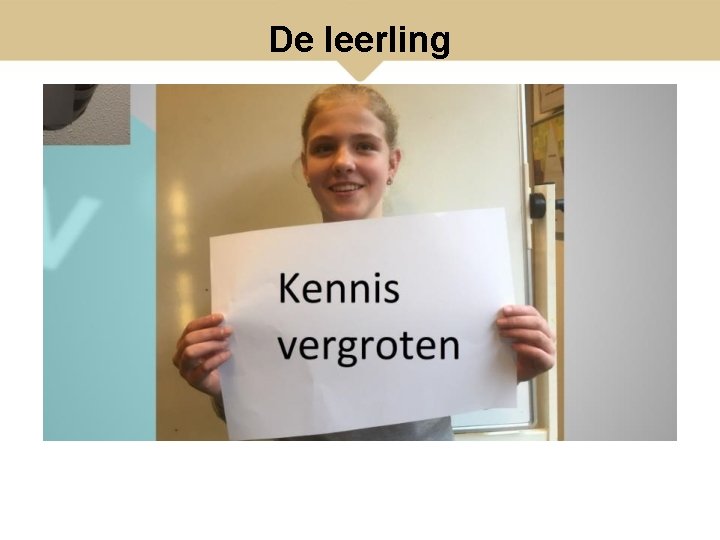 De leerling 