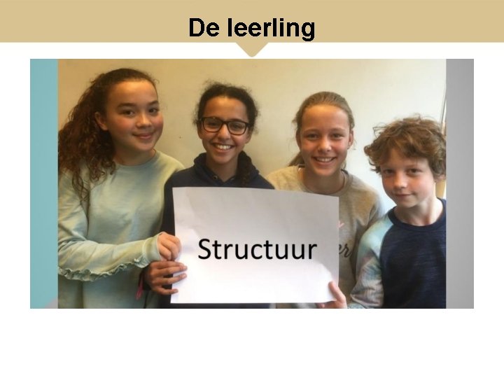 De leerling 