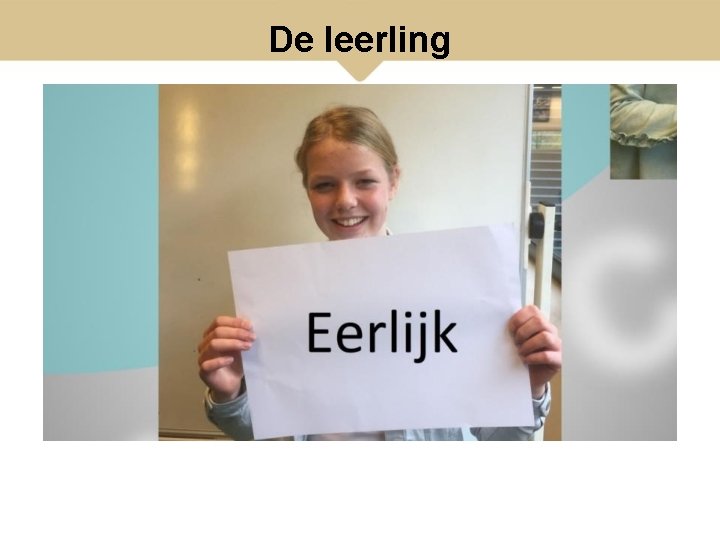 De leerling 