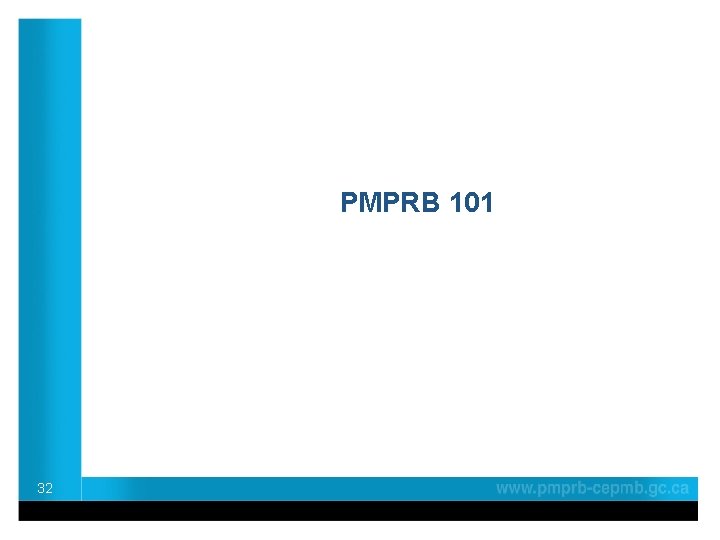 PMPRB 101 32 