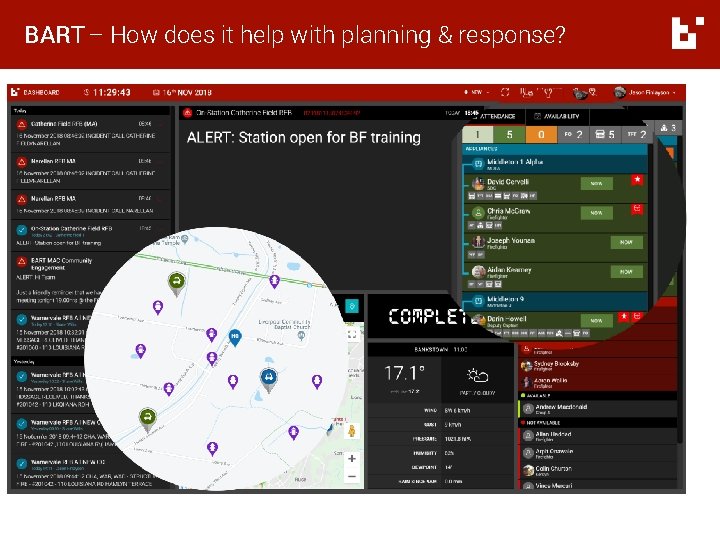 BART – How does it help with planning & response? BART – How does it help with planning & response?