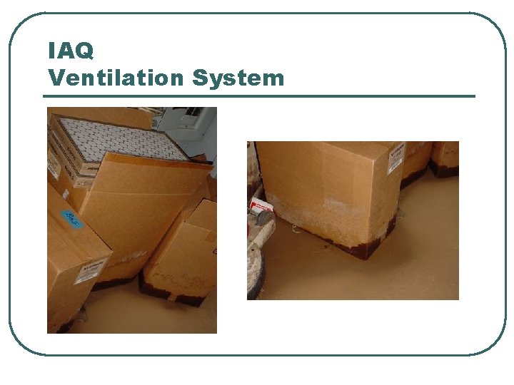 IAQ Ventilation System 