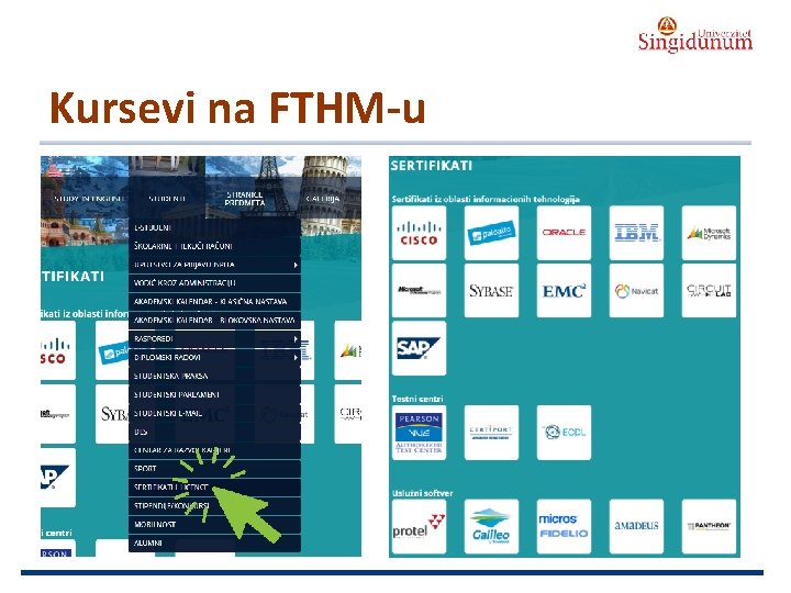 AUSTRIAN SERBIAN TOURISM PROGRAMMES Kursevi na FTHM-u 